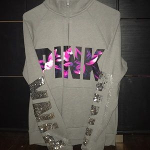 Victoria secret half zip